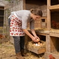 thumbnail image 4 of Egg Collecting Apron Chicken Egg Gathering Basket with Holding Apron with 12 Pockets, 4 of 6