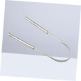 thumbnail image 2 of 3 Pcs Tongue Cleaner Oral Cleaning Tool Oral Brush Tongue Scraper Chemicals Stainless Steel Tongue Scraper Tongue Brush, 2 of 5