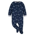 thumbnail image 3 of Gerber Baby Boy Sleep 'N Play Footed Pajamas, 4-Pack, Sizes Preemie - 6-9 Months, 3 of 8