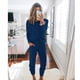 thumbnail image 2 of Conjunto de Jogger PRETTYGARDEN XL Azul Oscuro para Ropa de Descanso, 2 of 5