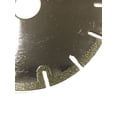 thumbnail image 2 of 2-Pack 5" Electroplated U Slot Tile Diamond Blade for Cutting Marble, Lime Stone, Ceramic Tile, Porcelain Tile, 2 of 2