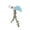 Blue, variant on Stylish Angel Wing Star Key Holder Charm Trendy Bag Accessory For Women Girls
