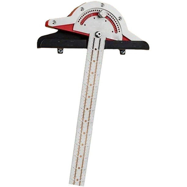 Edge Ruler for Woodworkers, Woodworker Edge Ruler Woodpeckers, Woodworking Protractor Measuring