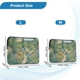thumbnail image 4 of FORMRS 15-15.6 inch Laptop Sleeve Case Soft Carrying Quilted Computer Bag Cover, Garden Scene, 4 of 7