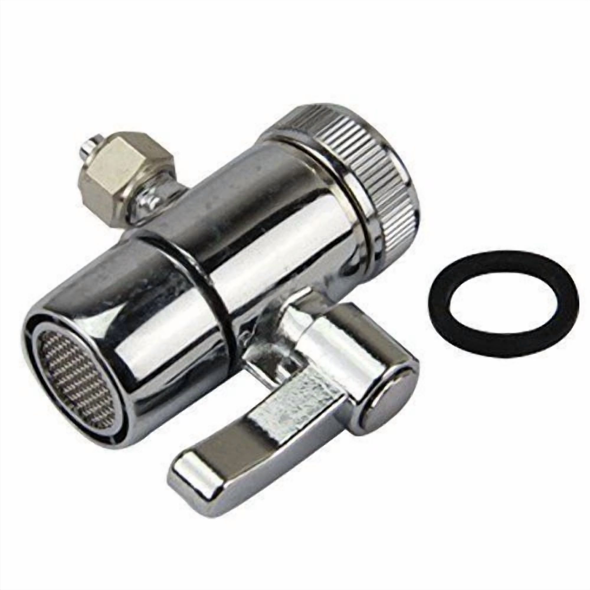 Smarald® L-Check Valve 1/4" X 1/4" For Reverse Osmosis - Includes 2 Clips - Quick & Easy Fitting