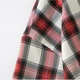 thumbnail image 6 of Short Sleeve Shirts for Men M-5X Big & Tall Plaid Printed Tshirts Shirt Plus Size with Pockets Lightweight Button-Down Collared Tees Tops on Clearance, 6 of 7