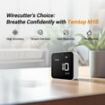 thumbnail image 6 of Temtop M10 Real-Time Indoor Air Quality Monitor for PM2.5 TVOC HCHO AQI Tester, 6 of 9