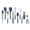 Navy Blue, variant on Calphalon Edge 11 Piece Stainless Steel Kitchen Tools and Gadgets Set- Navy Blue