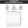 thumbnail image 3 of Frame-Grade Acrylic Replacement for 16x16 Picture Frame, Replacement Plexiglass for 16x16 Photo, 3 of 7