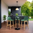 thumbnail image 2 of Silla Alta para Barra de Bar Estilo Nordico con Reposapies Set de 2 Pz., 2 of 9