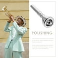 thumbnail image 4 of Miangastore Practical 7C Trumpet Mouthpiece Beginners Professional Player Replacement Trumpet Part, 4 of 9