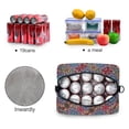 thumbnail image 4 of FORMRS Reusable Lunch Bag for Work School Leakproof Insulated Cooler with Adjustable Shoulder Strap, Colorful Mandala Pattern, 4 of 6