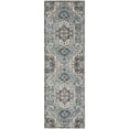 thumbnail image 3 of Livabliss Area Rugs for Living Room, 2x8 Mesopotamia Traditional Blue Runner Rug, Bedroom Dining Room Home Decor Stain Resistant Carpet (2'6" x 7'10" Runner), 3 of 8