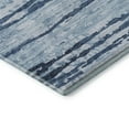 thumbnail image 4 of Addison Rugs Mayfield Washable Transitional Broken Stripes Blue Rectangle Rug, 10' x 14', 4 of 6