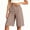 #02 Beige 【Mix, Match & Rotate: Stock Up on Daily Colors】, variant on Women's Hemp Blend Pants, High Waist Straight Leg Trousers for Women, Pockets, Button Front, Loose Fit, Casual Business Dressy Lounge Wear, Womens Trousers Ankle | VerBelle,Navy 3XL