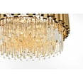 thumbnail image 4 of Elegant Lighting Willow 24" Chandelier in Satin Gold, 4 of 8