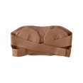 thumbnail image 3 of WULMLEO Strapless Bras for Women No Underwire Non-Slip Push up Bandeau Bras Front Closure Padded Invisible Everyday Bra Plus Size Coffee 42, 3 of 3