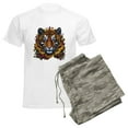 thumbnail image 6 of CafePress - Sunflower Tiger Pajamas - Men's Light Loose Fit Cotton Pajama Set, 6 of 7