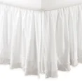 thumbnail image 2 of 400TC Sateen Solid Cotton Fringe Ruffle Bed Skirt, 2 of 4