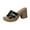Black, variant on Wedge Sandals for Women Soft Wooden Low Heel Cushioned Trekking Shoes with Breathable Leather Cross Strappy Upper Open Toe Fish Mouth Sandals Black 7.5