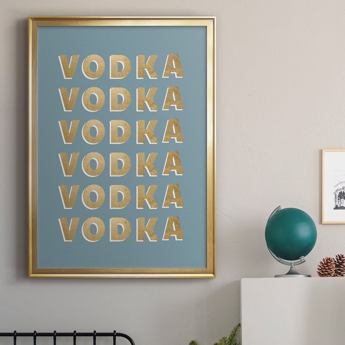 Vodka Premium Classic Framed Print - Ready to Hang