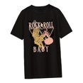 thumbnail image 4 of Camiseta de manga corta para mujer, ropa deportiva informal, camisetas holgadas, camiseta para uso diario, vacaciones, viajes, playa y oficina M, 4 of 9