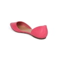 thumbnail image 3 of New Women Breckelles Dolley-51 Leatherette Pointy Toe d'Orsay Flat, 3 of 5