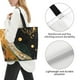 thumbnail image 3 of Fotbe Abstract Gold Floral Galaxy Bolsa Tote Estética de Lona con Estampado para Mujer - Bolsa Reutilizable de Hombro Casual para Vacaciones, Compras, Trabajo y Gimnasio, 3 of 8