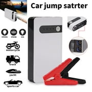 Xhy 20000mAh Car Jump Starter Booster Jumper Box Portable Emergency Start Power Supply Auto Power Bank Battery Charger with Built-in LED Light White