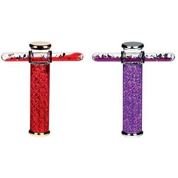 Continuous Movement Kaleidoscope,Liquid Motion Kaleidoscope,Liquid-glitter filled wands Kaleidoscope (2 Pack)
