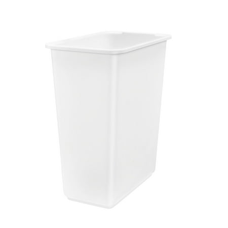 Rev-A-Shelf 6700-61 6700 Series Single Bin Replacement Trash Can - White