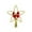 Yellow, variant on Clearance Christmas Decoration Christmas Hollow Star Tree Topper Christmas Decoration Holiday Tree Top Shatterproof Hollow Star Decoration