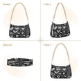 thumbnail image 2 of Ryvnso Butterfly Bohomia Womens Chain Shoulder Bag Tote Handbags Clutch Hobo Purse with Zipper for Travel, 2 of 7
