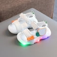 thumbnail image 2 of Otqutp Birthday Dance Shoes for Toddler Girls Children Shoes Light Up Shoes LED Light Up Sports Shoes Casual Shoes Breathable Baby Shoes, 2 of 4