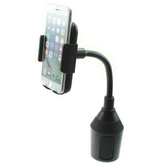 Car Mount for Nokia G50/G10/G20 - Cup Holder Swivel Cradle Dock Gooseneck Stand for Nokia G50/G10/G20