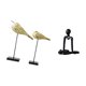 thumbnail image 5 of Figuras de pájaros pensadores de madera abstractas modernas, esculturas, adornos decorativos para escritorio, dormitorio, entrada, mesa, armario, esta, 5 of 8