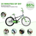 thumbnail image 5 of Hykolity Kids Bikes 20 Inch Kids Bicycle Ages 6-12 Years Old Kids Bicycle for Boys Girl with Adjustable Seat Coaster Brake Green, 5 of 8