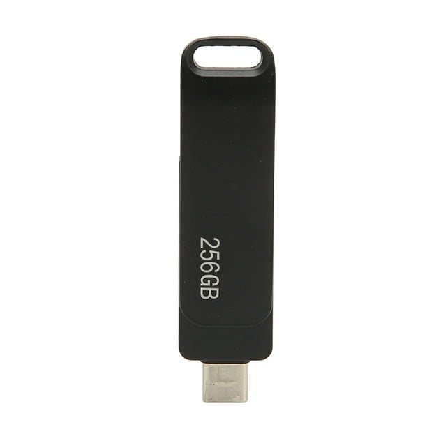 Memoria USB Para Teléfono, C 2 En 1, Portátil, Giratoria, De Metal, Impresora 4620, Tipo USB 3.0, Unidad Flash Para Tabletas, Almacenamiento De Imágenes, Color Negro, 256 GB