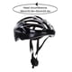 thumbnail image 3 of pstuiky Casco unisex tipo gorra para scooter, medio casco abierto, gorro tipo calavera, 3 of 4