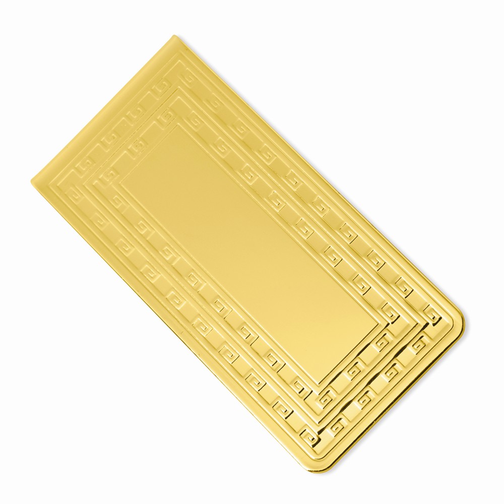 Diamond2Deal Goldtone Money Clip for Men for Mens