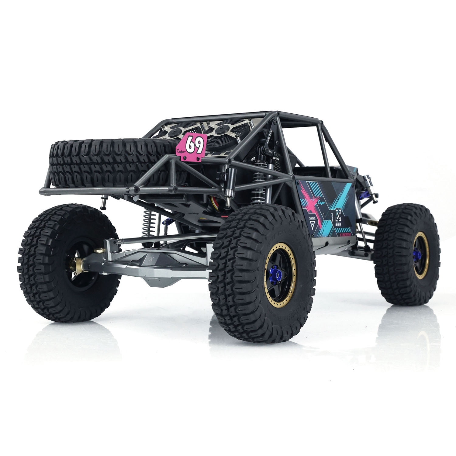 Capo U4 Queen 1/8 RC Crawler Car 2 Speeds Remote Control Racing Vehicles CD1582X