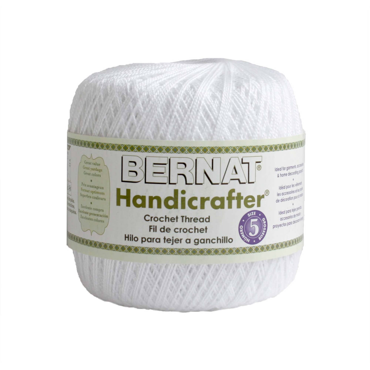 Bernat Handicrafter Crochet Thread Yarn