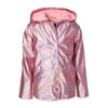 Limited Too Toddler Girls Sherpa Lined Metallic Raincoat Jacket (Sizes 2T-4T)
