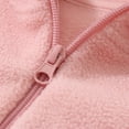 thumbnail image 6 of GYRATEDREAM Toddler Polar Fleece Jacket Hooded Baby Boys Girls Autumn Winter Long Sleeve Thick Warm Outerwear, 6 of 9