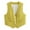 a-Yellow11737, variant on VNKIDY Women Outerwear Vests Cropped Suit Dressy Vest Solid Color V Neck Sleeveless Button Down Elegant Jacket For Daily Waer Stylish Vests
