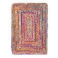 thumbnail image 1 of Alfombra Ramanta Home, algodón, yute, trenzado en chino múltiple, 60 x 90 cm, 1 of 9