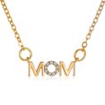thumbnail image 1 of DPTALR Mother's Day Personality Creative Metal Necklace Clavicle Chain, 1 of 1