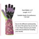 thumbnail image 5 of Guantes de jardinería de cuero de microfibra, diseño ergonómico, para entusiastas de las actividades al aire libre, 5 of 8