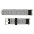 thumbnail image 1 of Correa deportiva de silicona suave y transpirable para Oppo Watch 2 de 46 mm (negro y gris)., 1 of 14