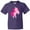 Purple, variant on Inktastic Pink unicorn Youth T-Shirt
